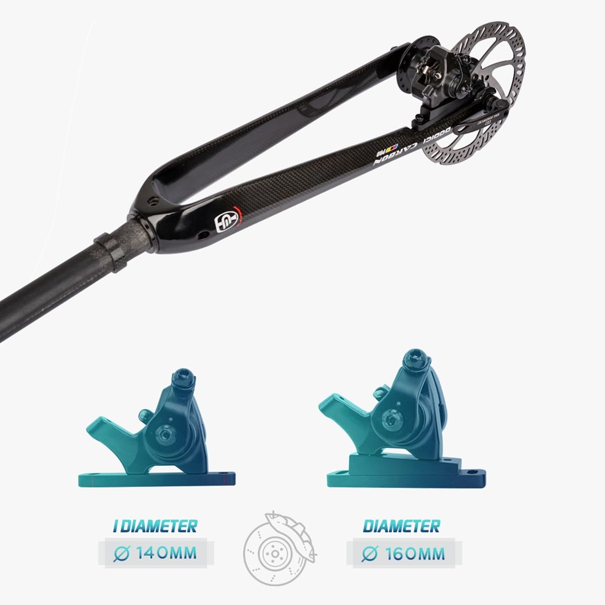 Amazon.co.jp: 700C ロードバイクカーボンファイバー リジッド